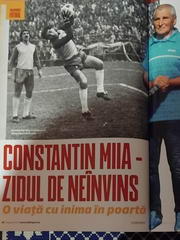 Constantin Miia prezent în prestigioasa revistă „100% SPORT”, august 2025